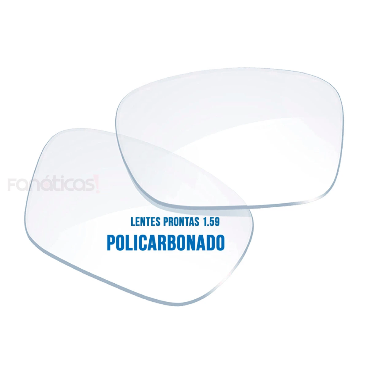 Par de Lentes Policarbonato com Anti-Blue 1.59 
