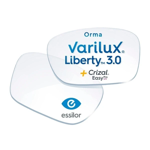 Lentes Progressivas Varilux Liberty 3.0 Orma + Crizal Easy Pro UV