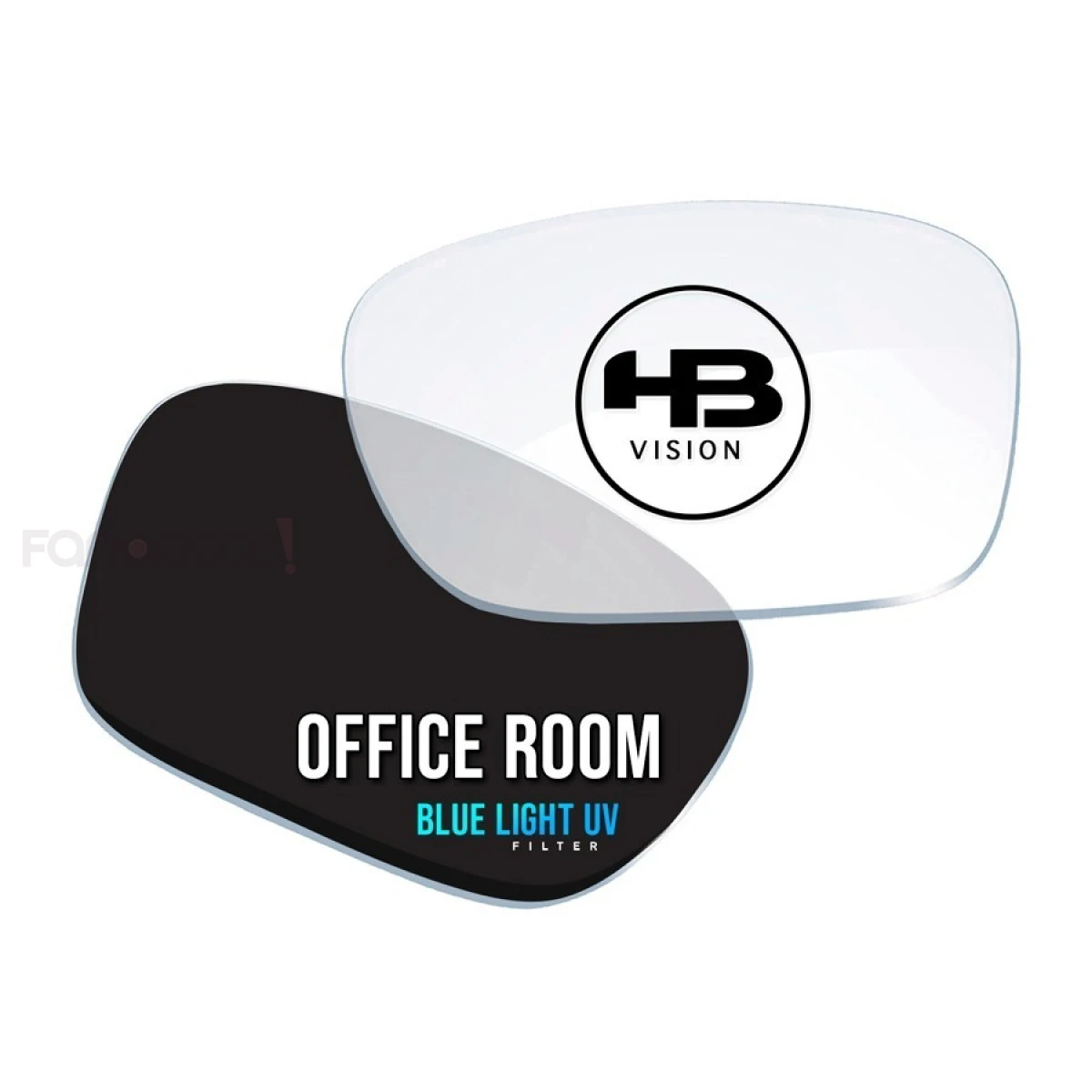 Lentes HB Office Room Blue Light Uv 1.56