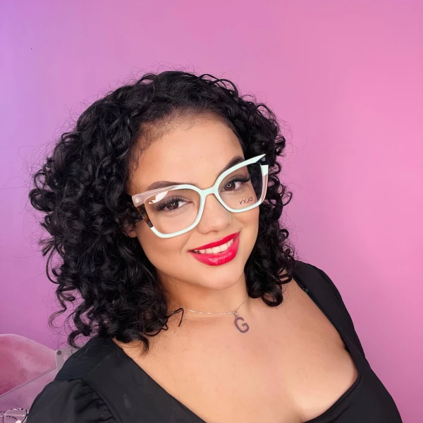 Armação de Óculos Quadrado 9803 Verde