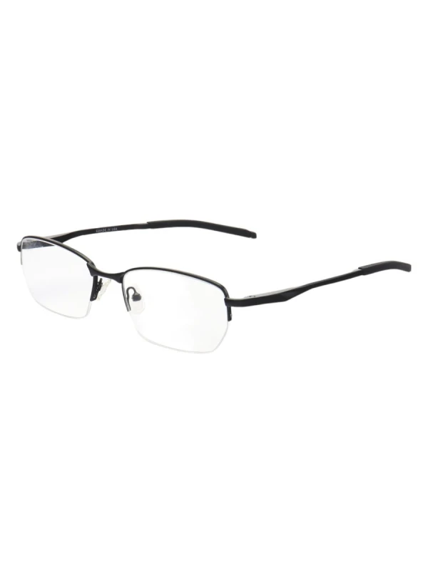 Armação de Óculos Meio Aro Kang OX7031 Preto