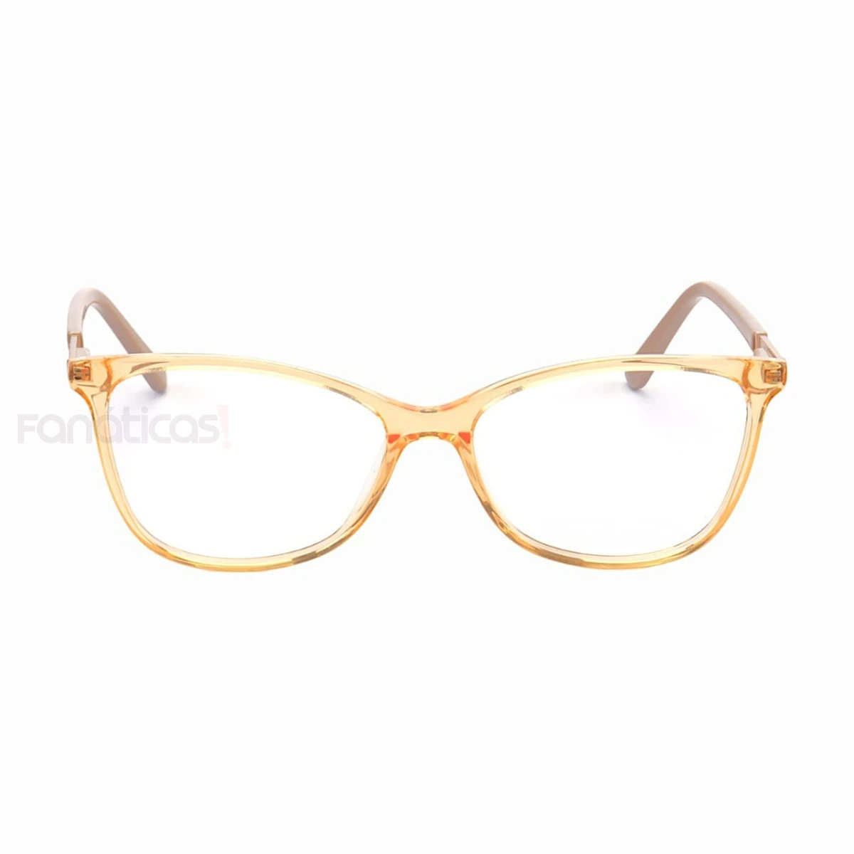 Armacao de Óculos Quadrado TF5702 Laranja e Nude