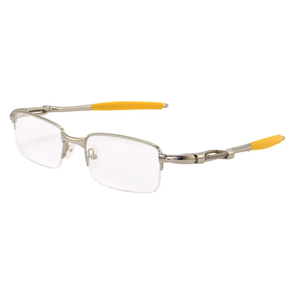 Armacao de Óculos Coilover Molinha OX5043 Prata e Amarelo