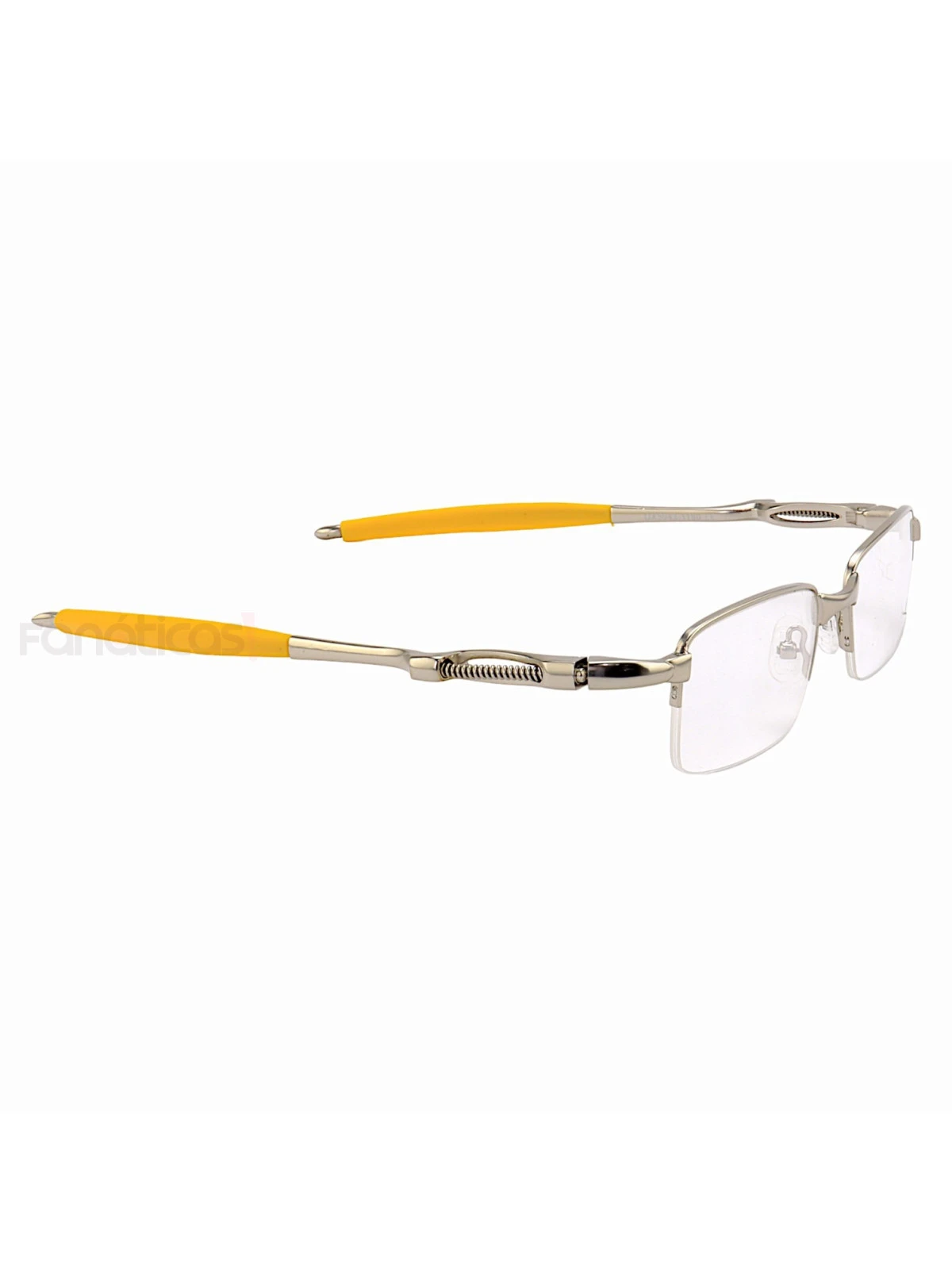 Armacao de Óculos Coilover Molinha OX5043 Prata e Amarelo