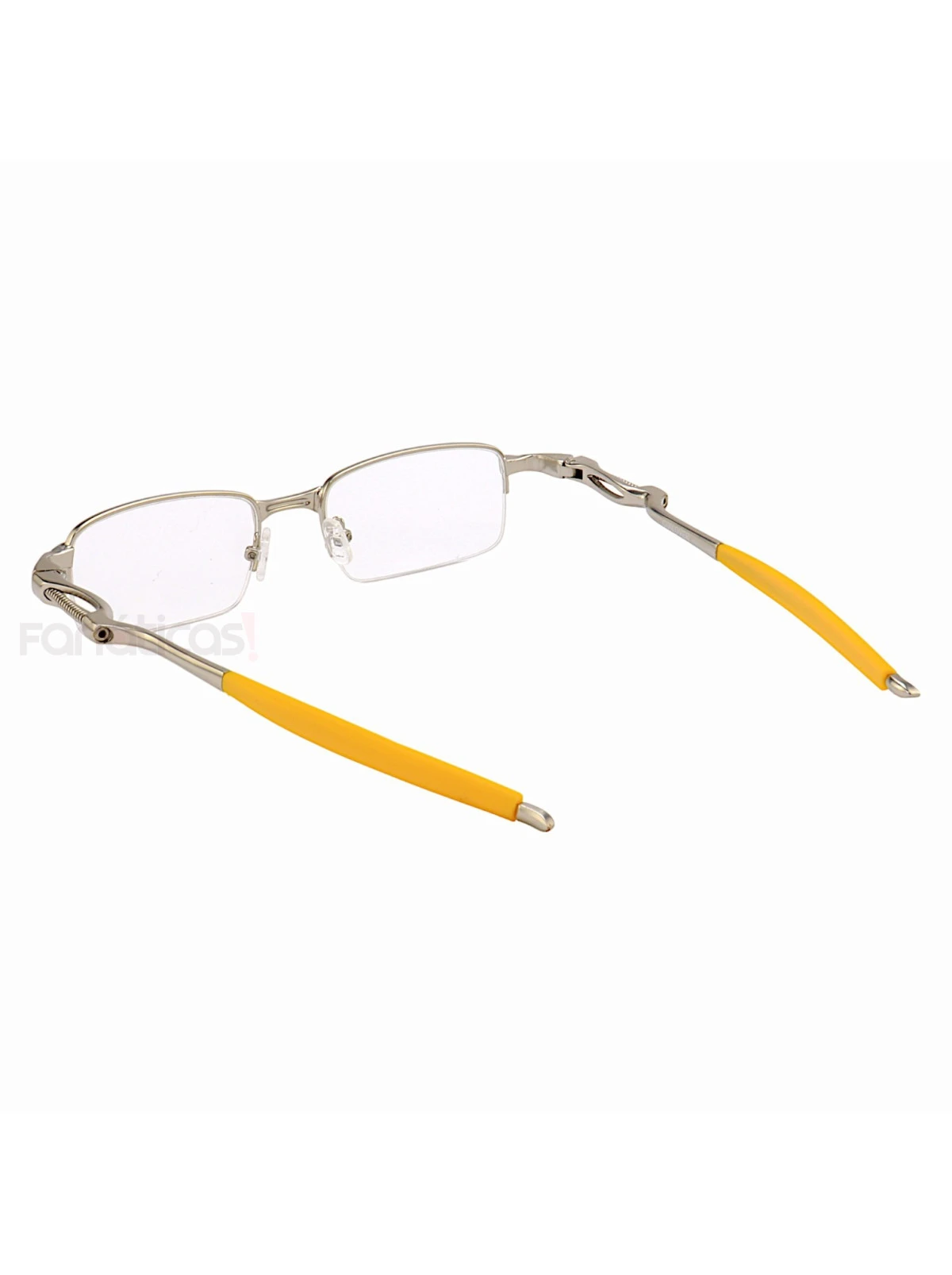 Armacao de Óculos Coilover Molinha OX5043 Prata e Amarelo