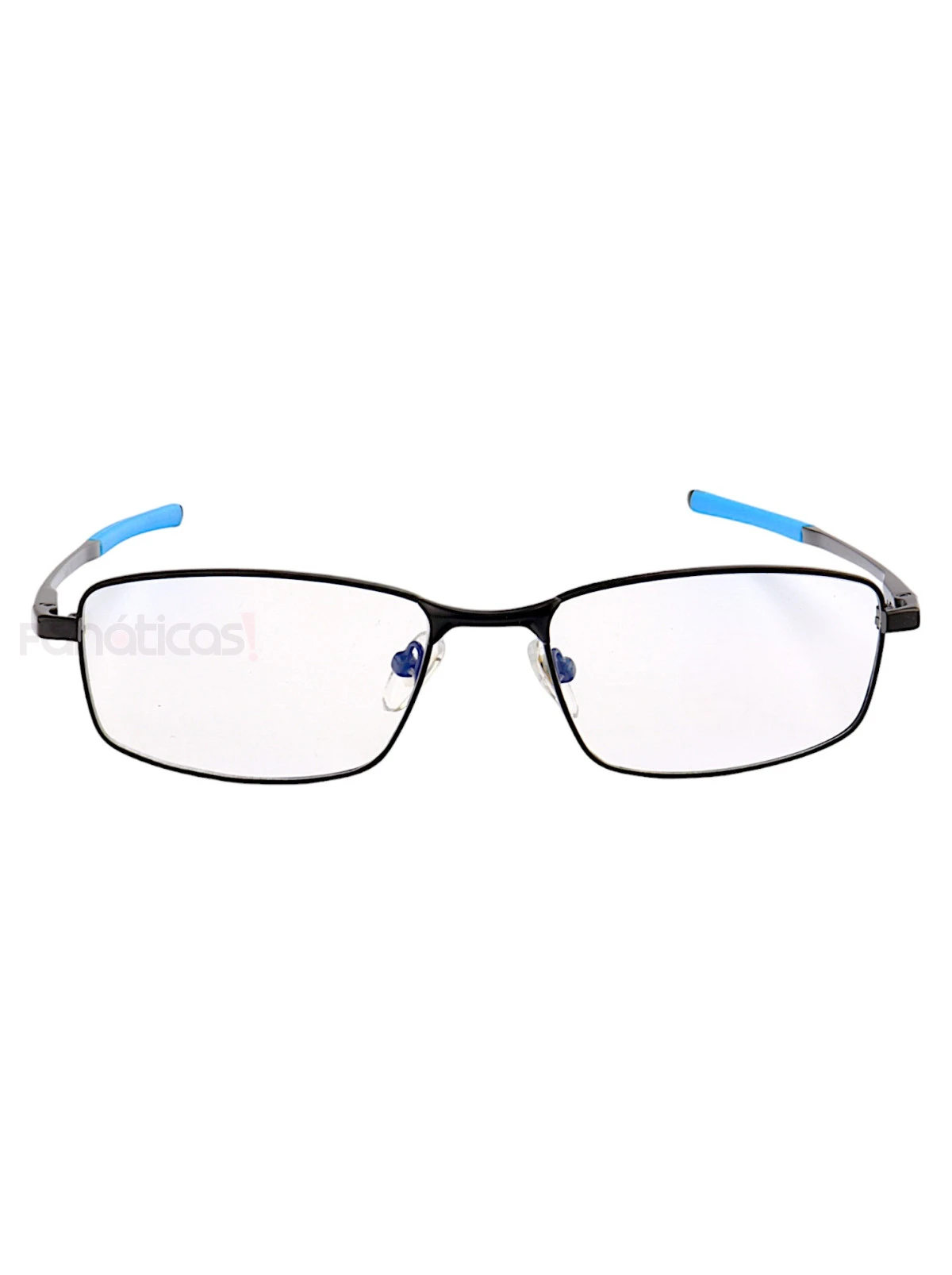 Armação de Óculos Retangular Socket OX3217 Preto e Azul