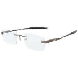 Armação de Óculos Flutuante Sem Aro O1267 Grafite