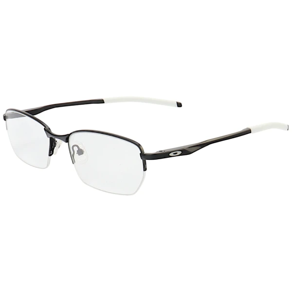 Armação de Óculos Meio Aro Kang OX7031 Preto e Branco