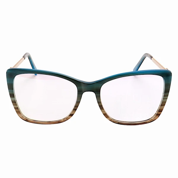 Armação de Óculos Quadrada TF2162 Azul Degrade