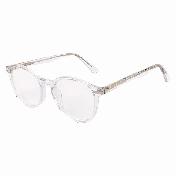Armação de Óculos Redondo Pers 3183V Transparente