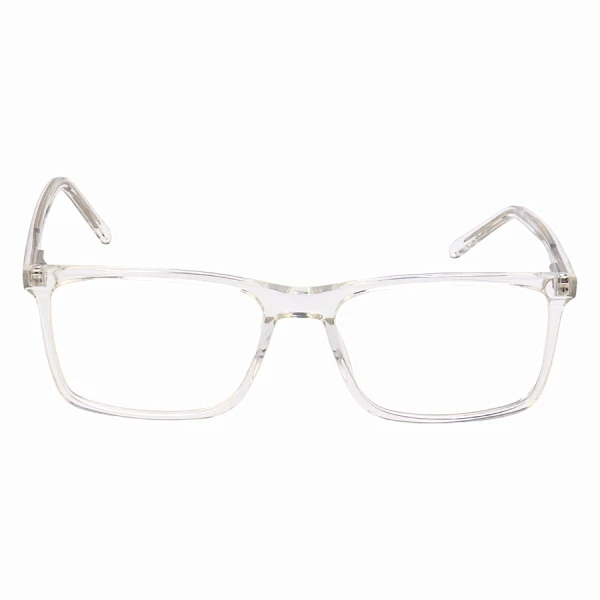 Armação de Óculos Retangular Masculina FL7062 Transparente