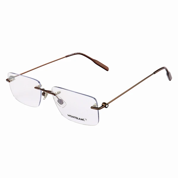 Armação de Óculos Retangular Balgriff MB0101AO Marrom