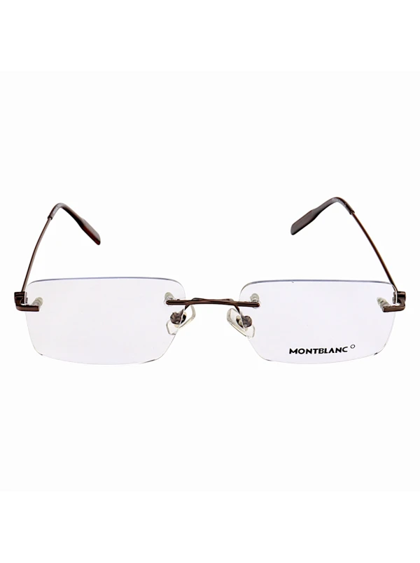 Armação de Óculos Retangular Balgriff MB0101AO Marrom