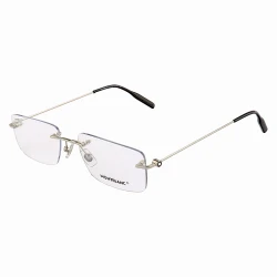 Armação de Óculos Retangular Balgriff MB0101AO Prata