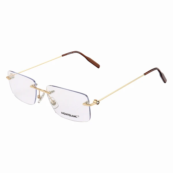 Armação de Óculos Retangular Balgriff MB0101AO Dourado