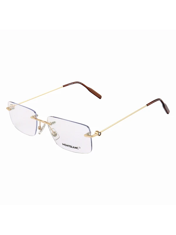 Armação de Óculos Retangular Balgriff MB0101AO Dourado