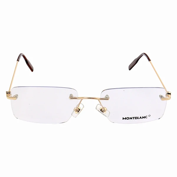 Armação de Óculos Retangular Balgriff MB0101AO Dourado