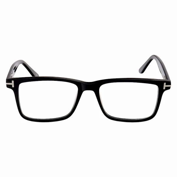 Armação de Óculos Quadrado TF5584 Preto