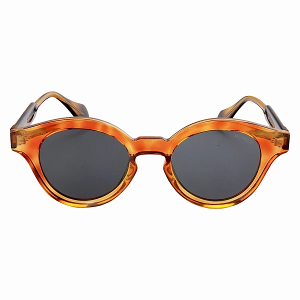 Óculos de Sol Redondo Mosc 58992 Laranja e Tartaruga
