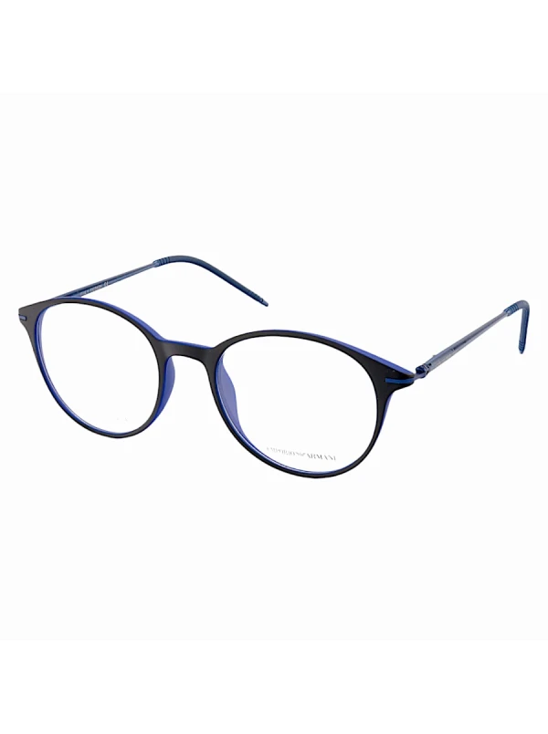 Armação de Óculos Redondo EA3215 Preto e Azul