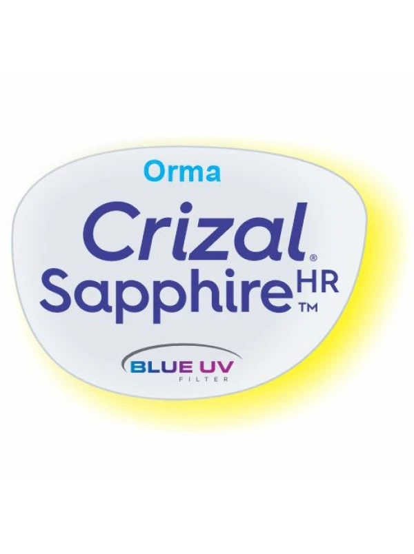 Lentes Essilor Orma Crizal Sapphire Blue UV