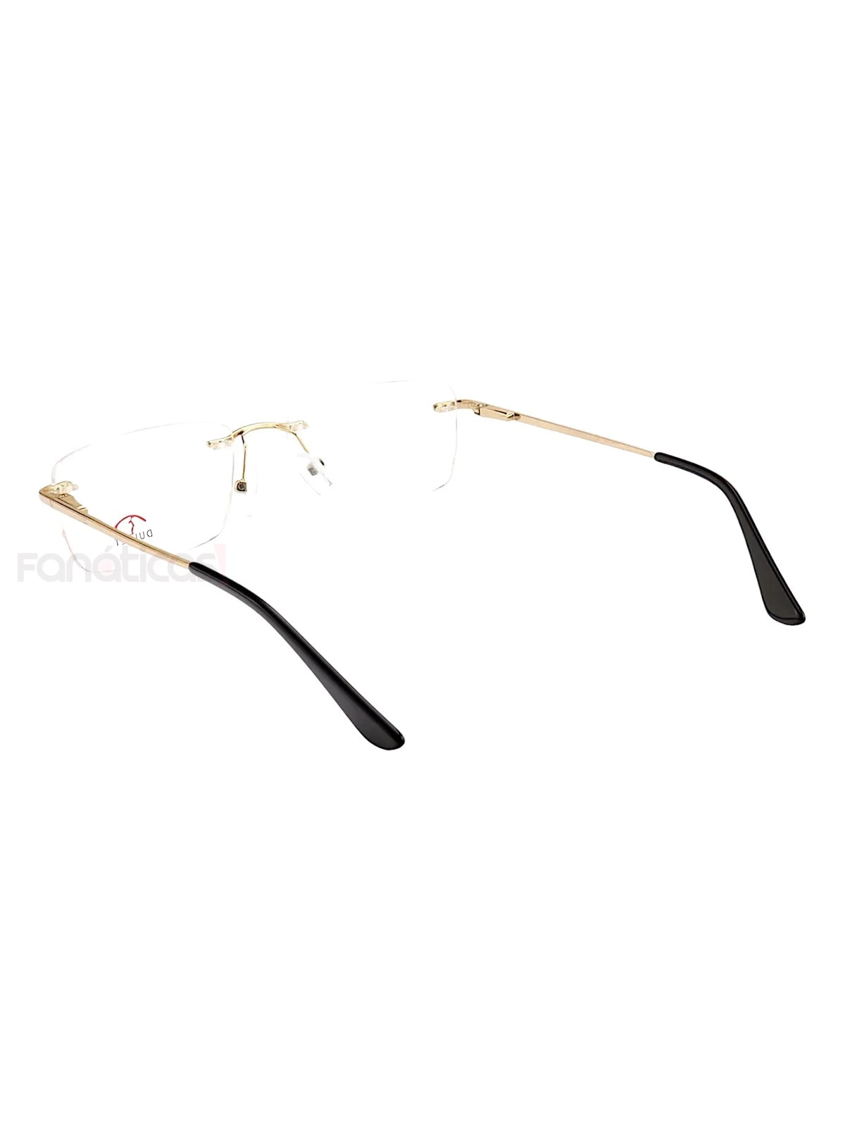 Armação de Óculos Flutuante Sem Aro Leve De Titanium Dourada