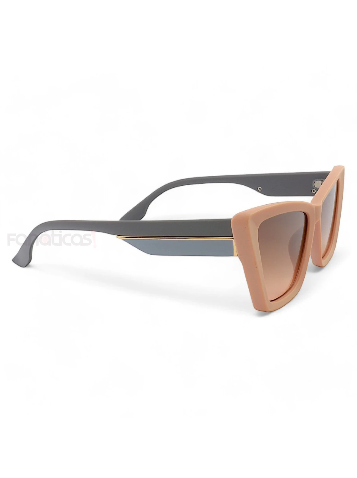 Óculos de Sol Feminino Gatinho Jade Nude claro
