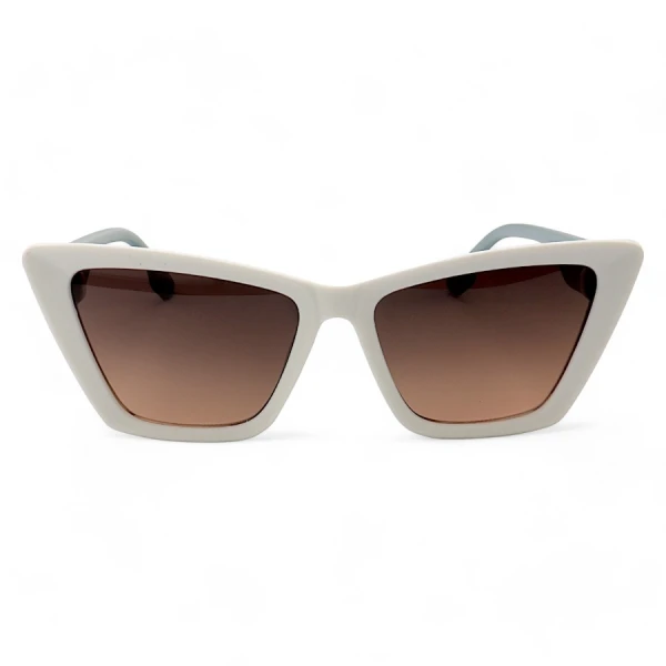 Óculos de Sol Feminino Gatinho Jade Branco
