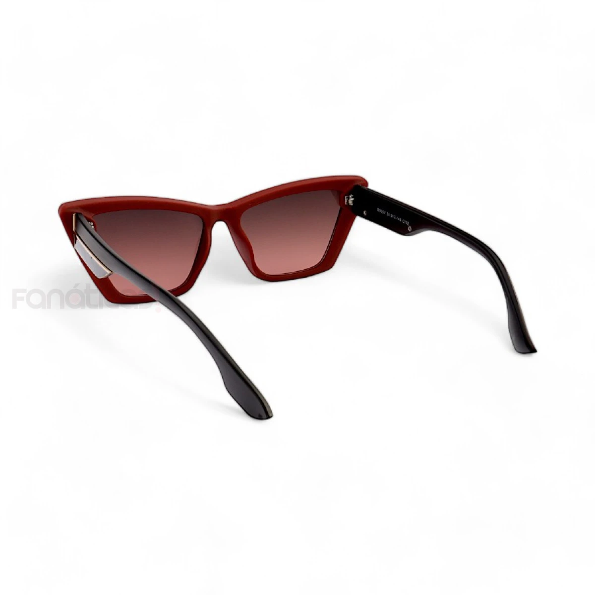 Óculos de Sol Feminino Gatinho Jade Vermelho