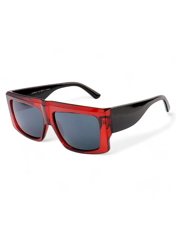 Óculos de Sol Mascara Filip Vermelho e Preto