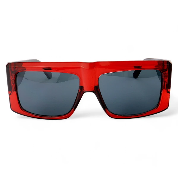 Óculos de Sol Mascara Filip Vermelho e Preto