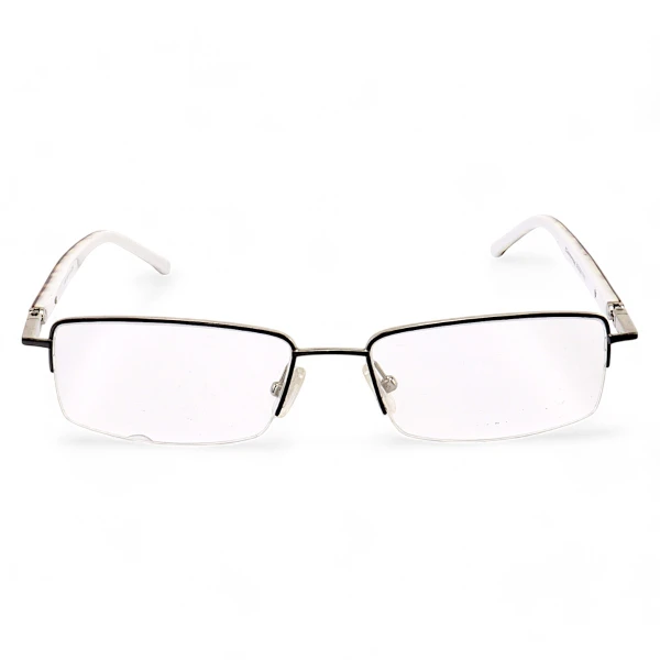 Armação de Óculos Retangular 9380 Preto e Tartaruha