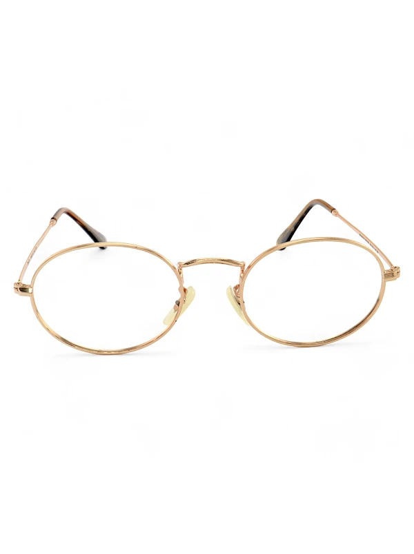 Armação de Óculos Oval 3647 Dourado