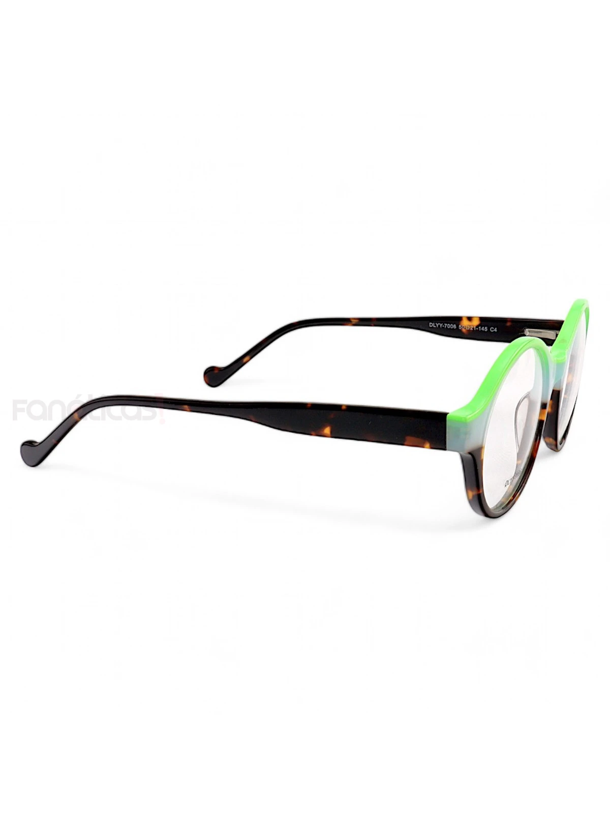 Armação de Óculos Redondo Tartaruga Degrade