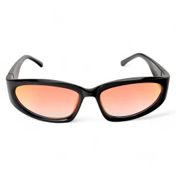 Óculos Brusk Preto e Vermelho