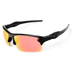 Óculos Stay Preto e Vermelho