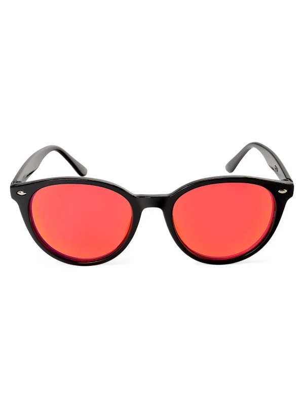 Óculos Lazio Preto e Vermelho