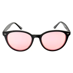 Óculos Lazio Preto e Rosa