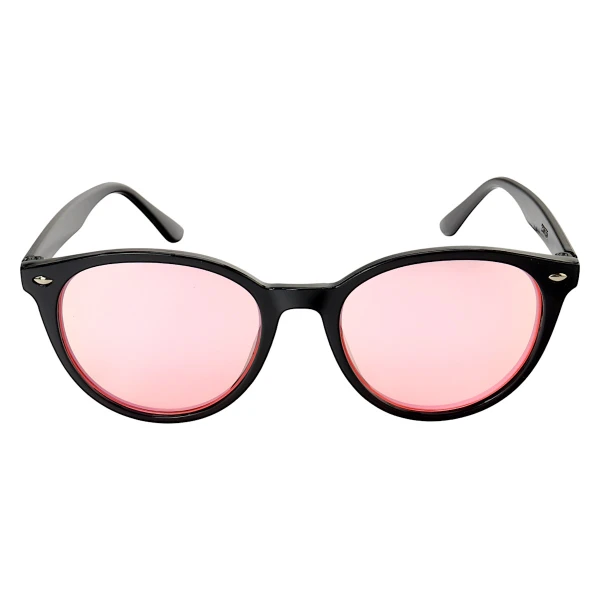 Óculos Lazio Preto e Rosa