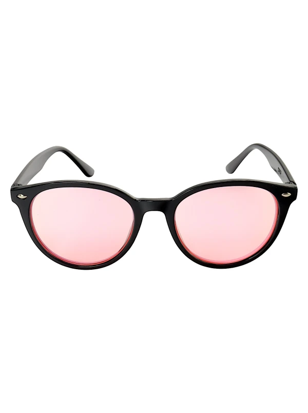 Óculos Lazio Preto e Rosa