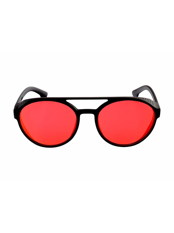 Óculos Punk Preto e Vermelho
