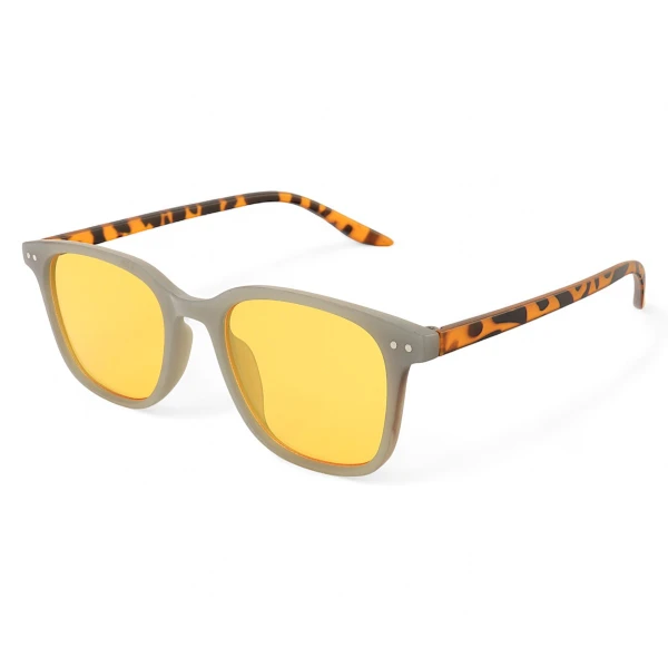 Óculos Catar Cinza e Amarelo