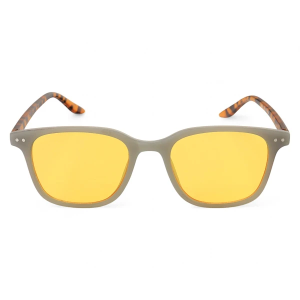 Óculos Catar Cinza e Amarelo