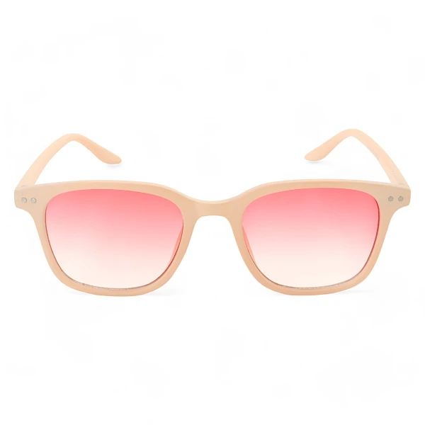 Óculos Catar Bege e Rosa