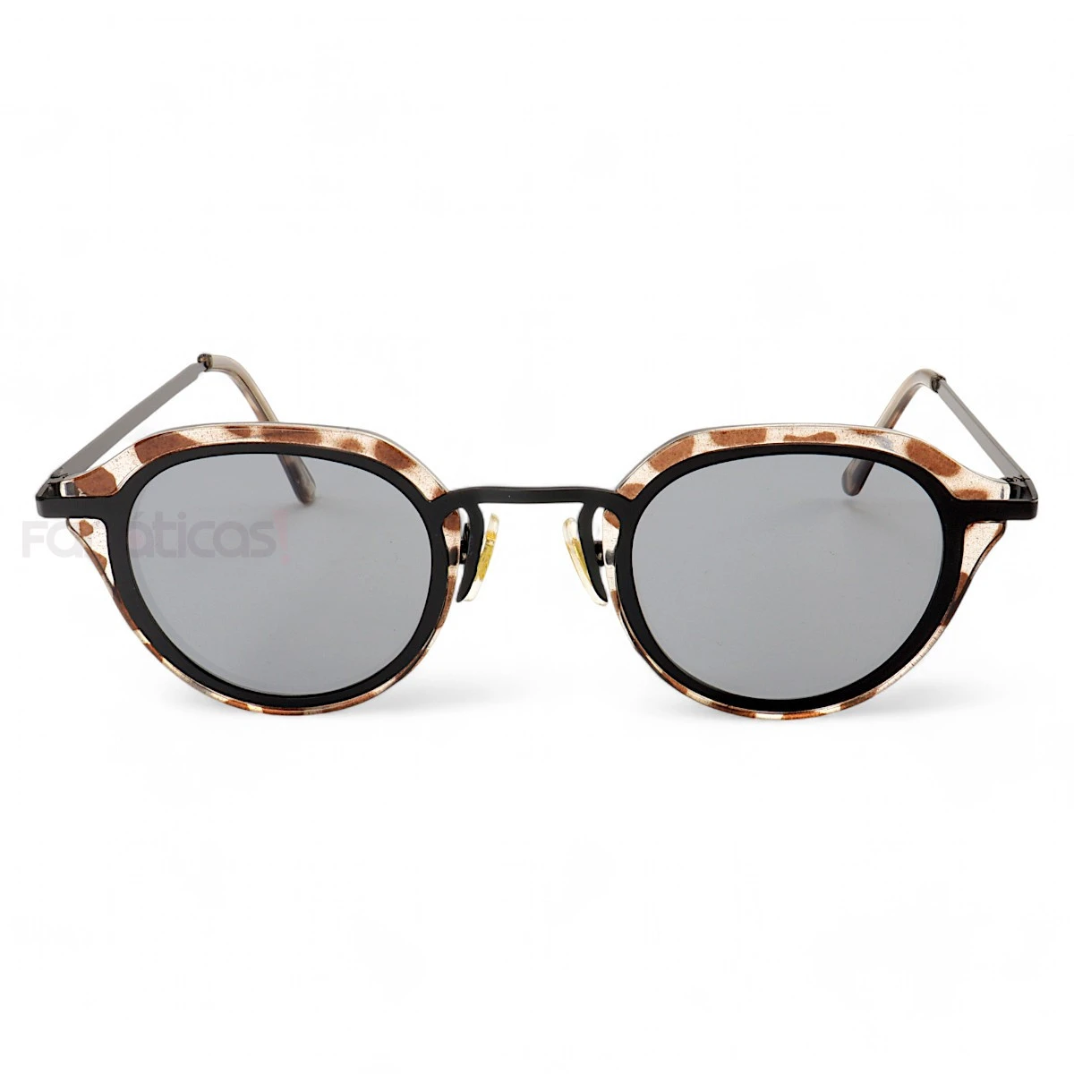 Óculos De Sol Oval Bulier Onça