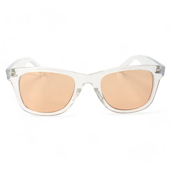 Óculos Londres Transparente e Laranja