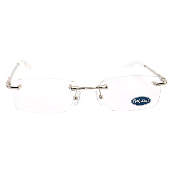 Armação Balgriff Wingback Prata e Branca Masculina