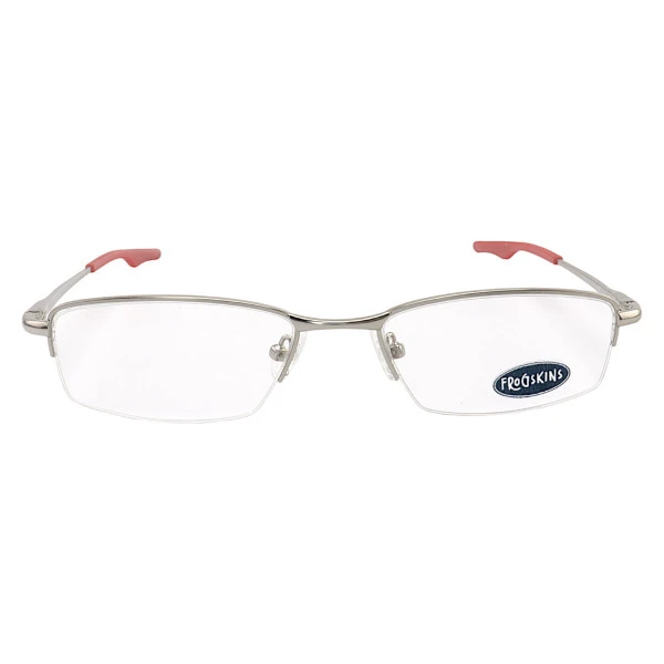 Armação Fio de Nylon Wingback Prata e Vermelho