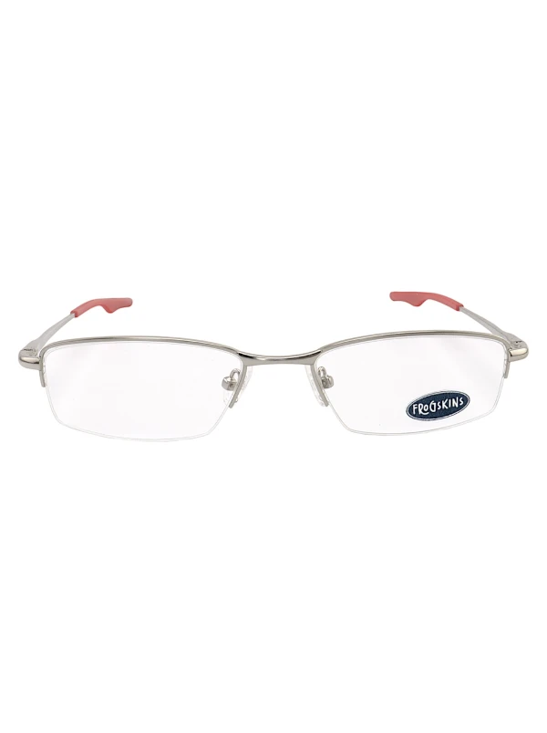 Armação Fio de Nylon Wingback Prata e Vermelho