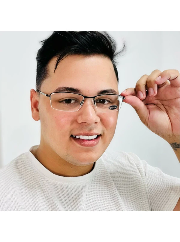 Armação Fio de Nylon Wingback Preto